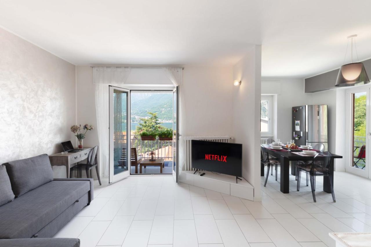 Ferienwohnung Terrazza Sul Lago - Open Space E Netflix Lecco Exterior foto