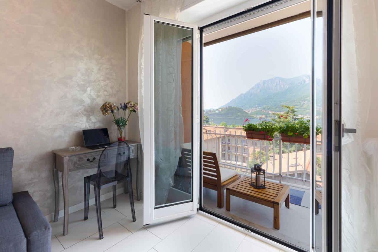 Ferienwohnung Terrazza Sul Lago - Open Space E Netflix Lecco Exterior foto