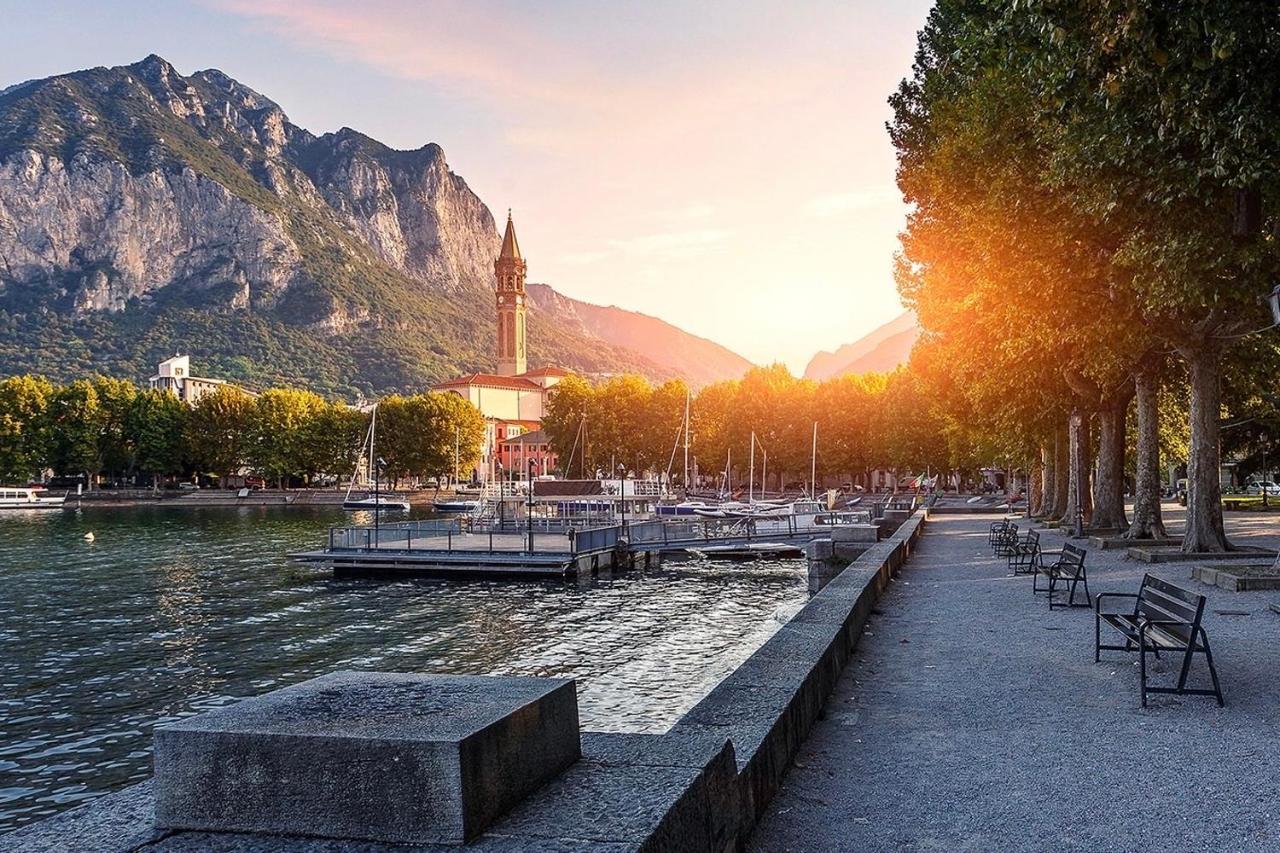 Ferienwohnung Terrazza Sul Lago - Open Space E Netflix Lecco Exterior foto