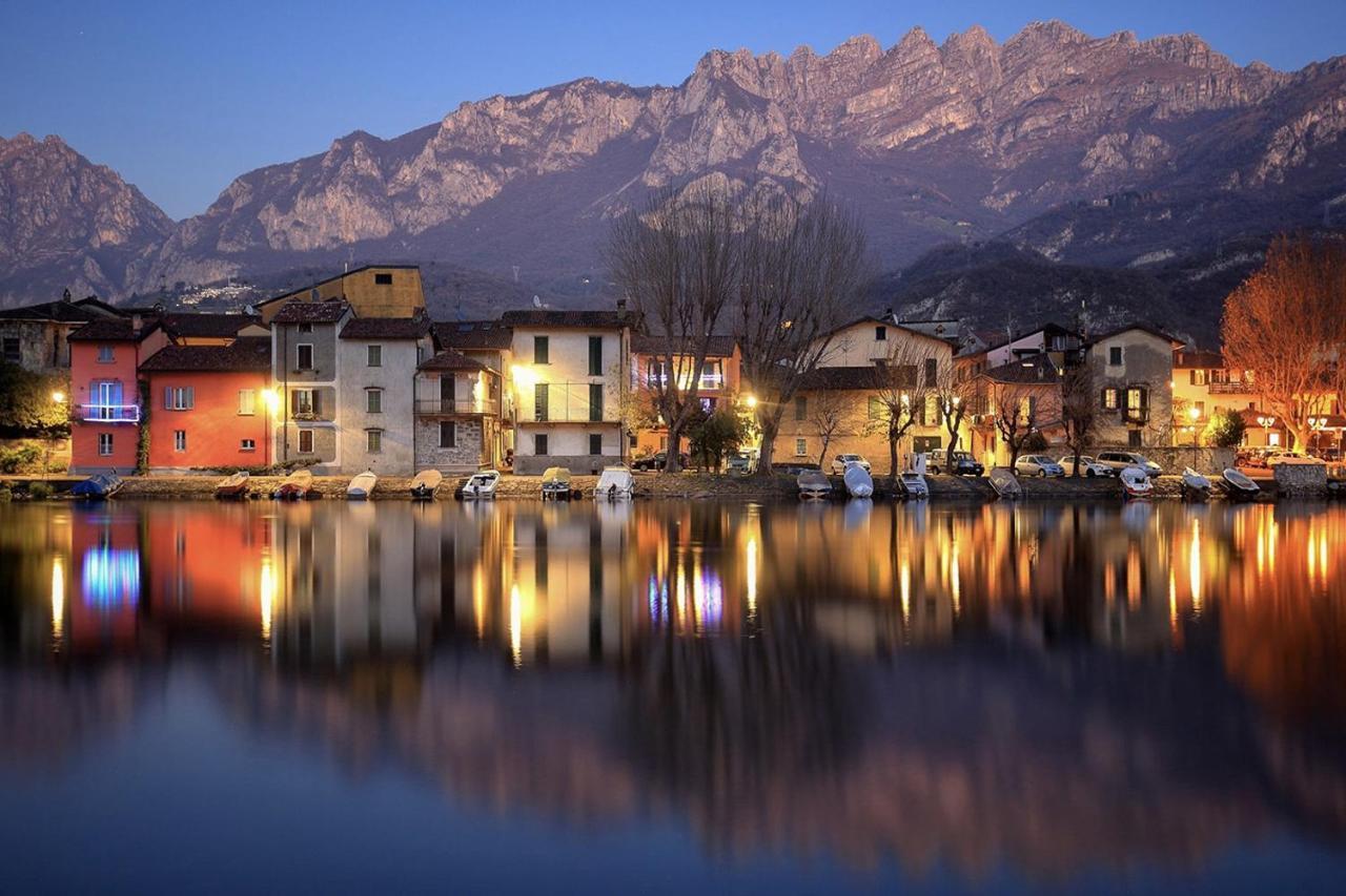 Ferienwohnung Terrazza Sul Lago - Open Space E Netflix Lecco Exterior foto